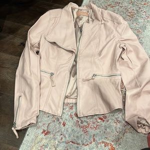 BLANKNYC | Pastel Moto Leather Jacket